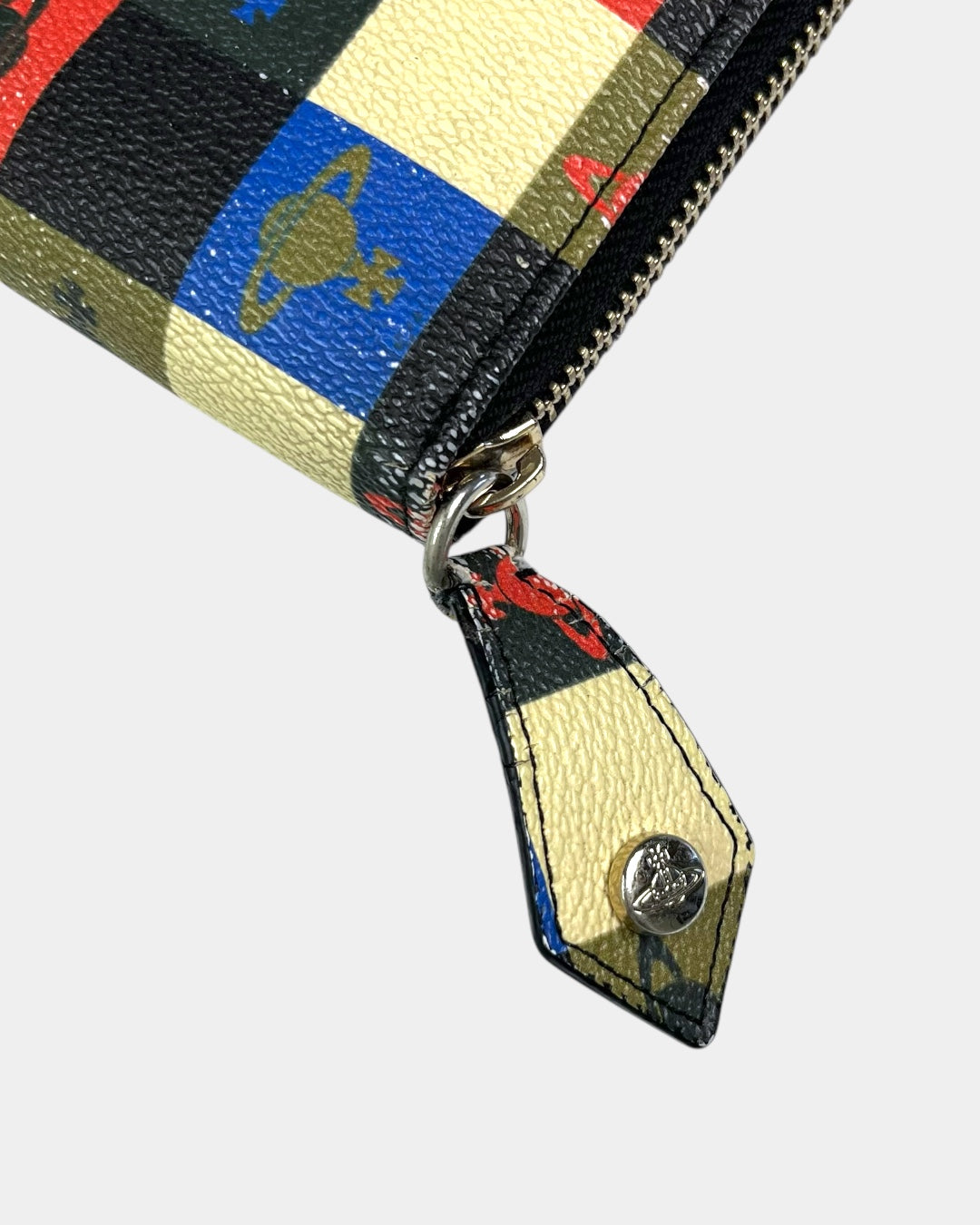 Vivienne Westwood Checkered Print Wallet