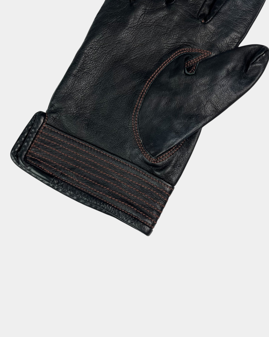 Vivienne Westwood Black Leather Gloves