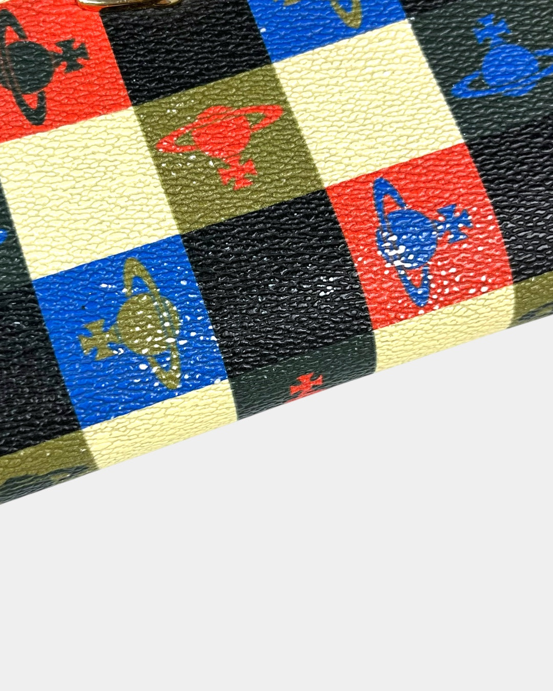 Vivienne Westwood Checkered Print Wallet