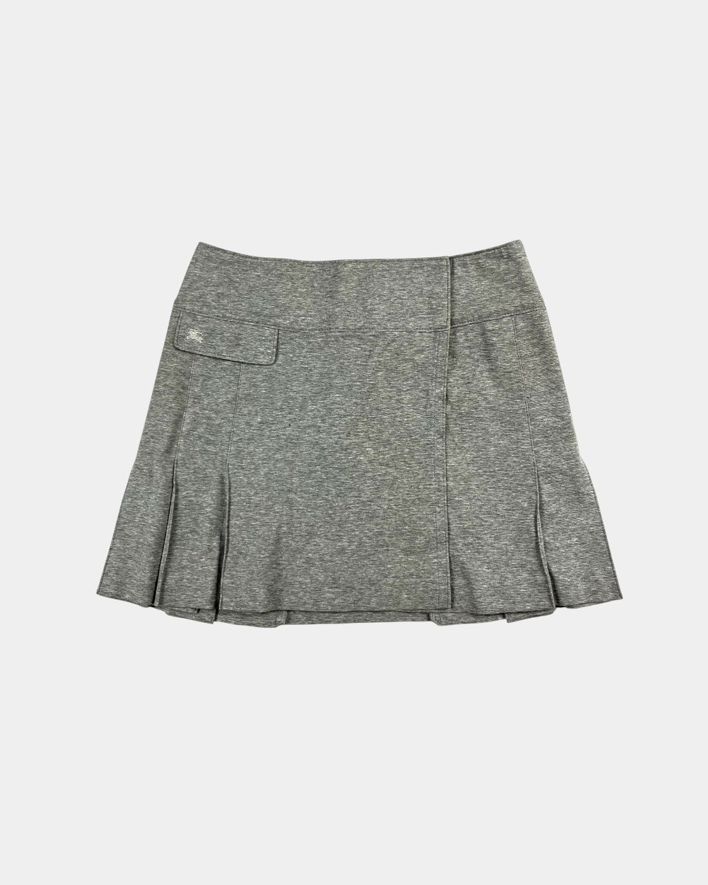 Burberry Blue Label Grey Pleated Skirt