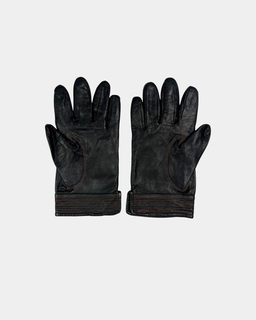 Vivienne Westwood Black Leather Gloves