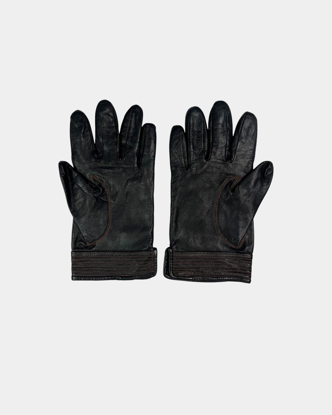 Vivienne Westwood Black Leather Gloves