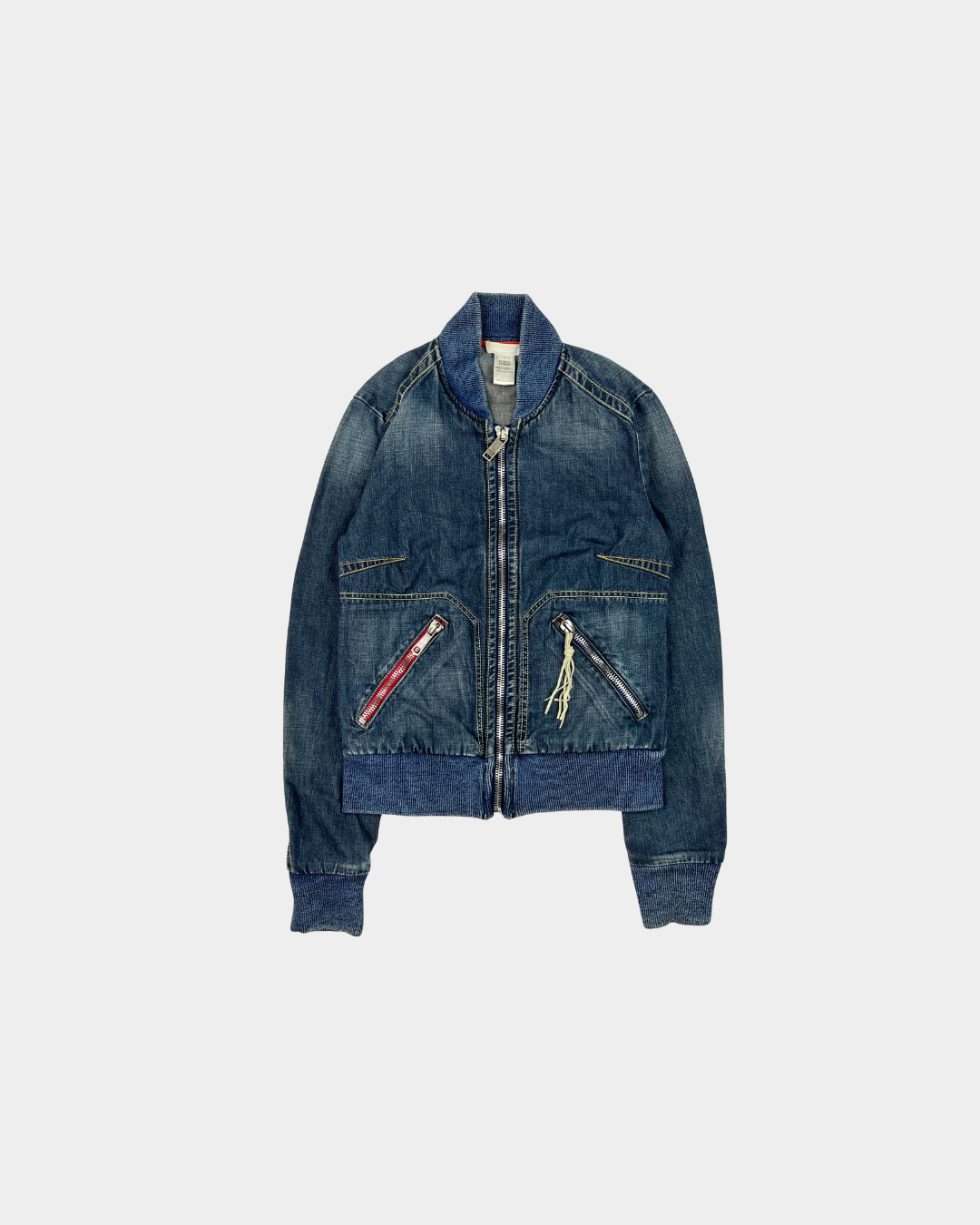 Diesel Denim Pegasus Bomber Jacket
