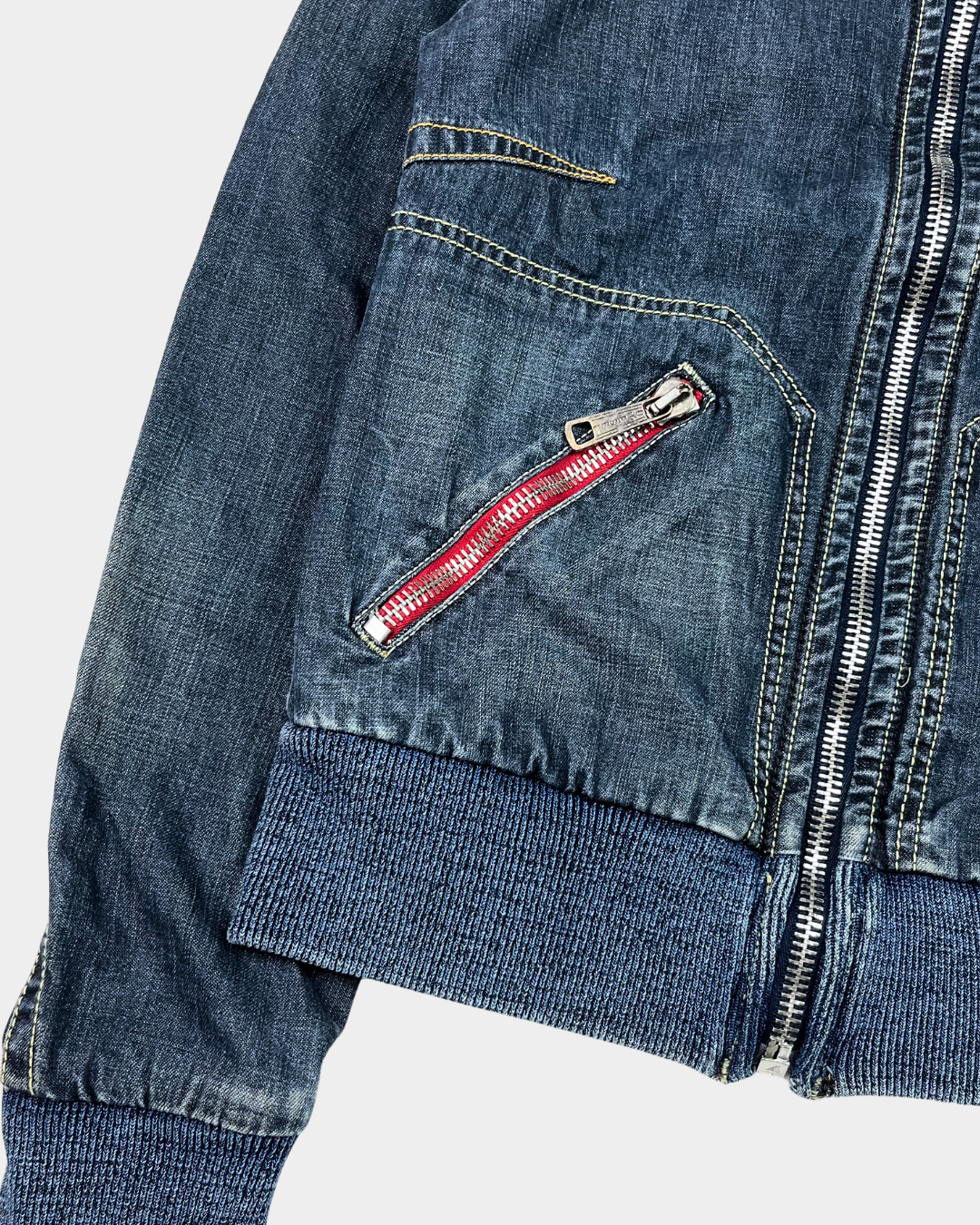 Diesel Denim Pegasus Bomber Jacket