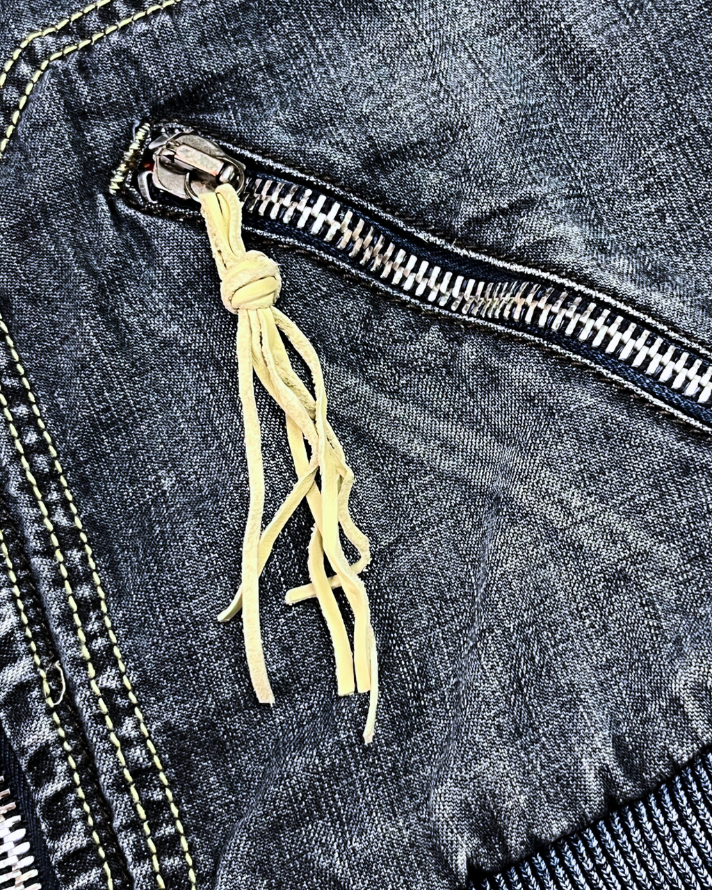 Diesel Denim Pegasus Bomber Jacket