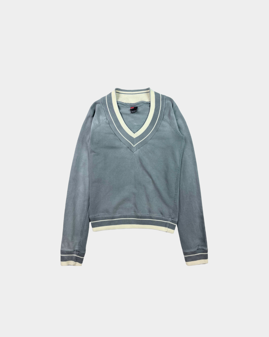 Diesel Vintage Wash Baby Blue Sweater