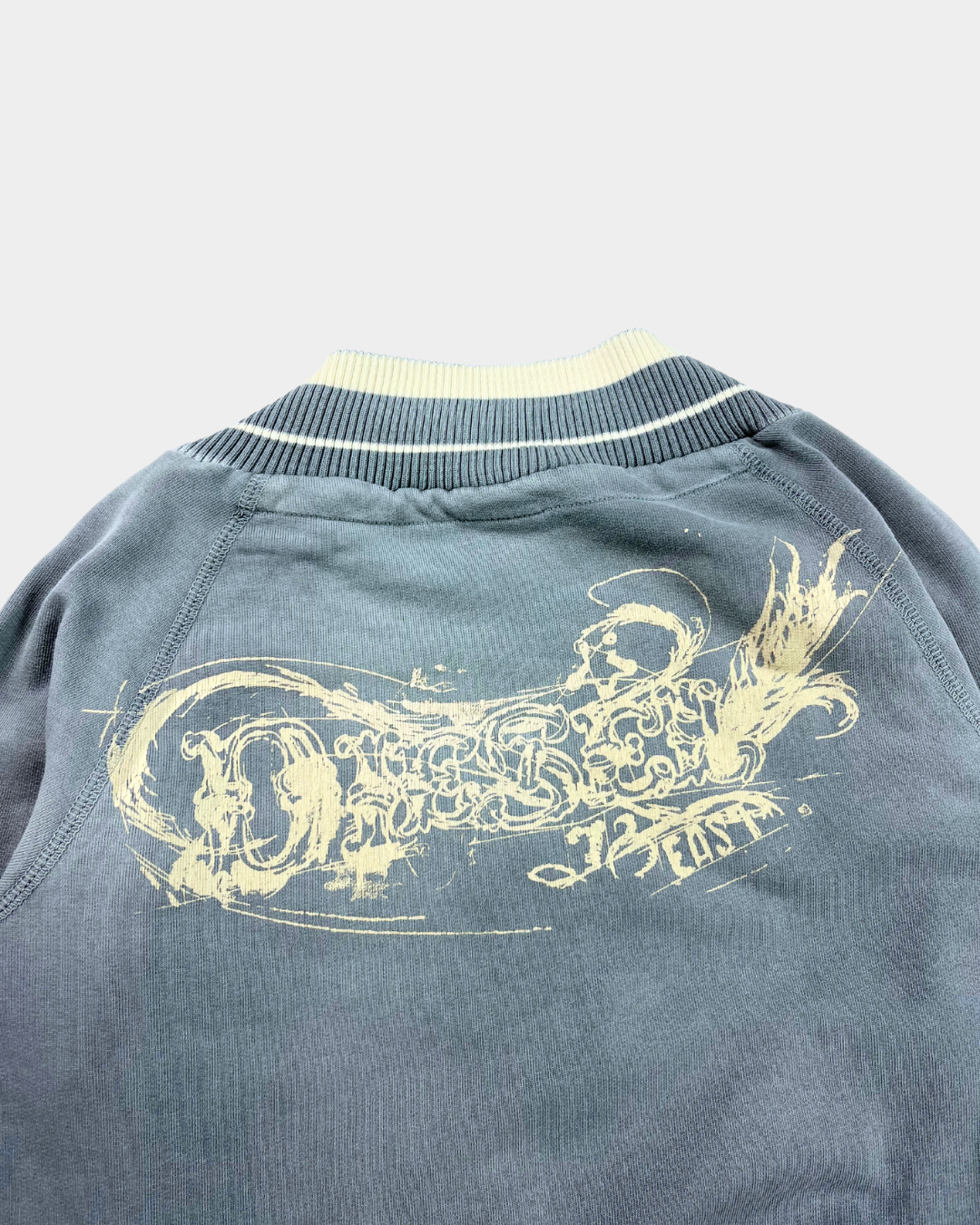 Diesel Vintage Wash Baby Blue Sweater