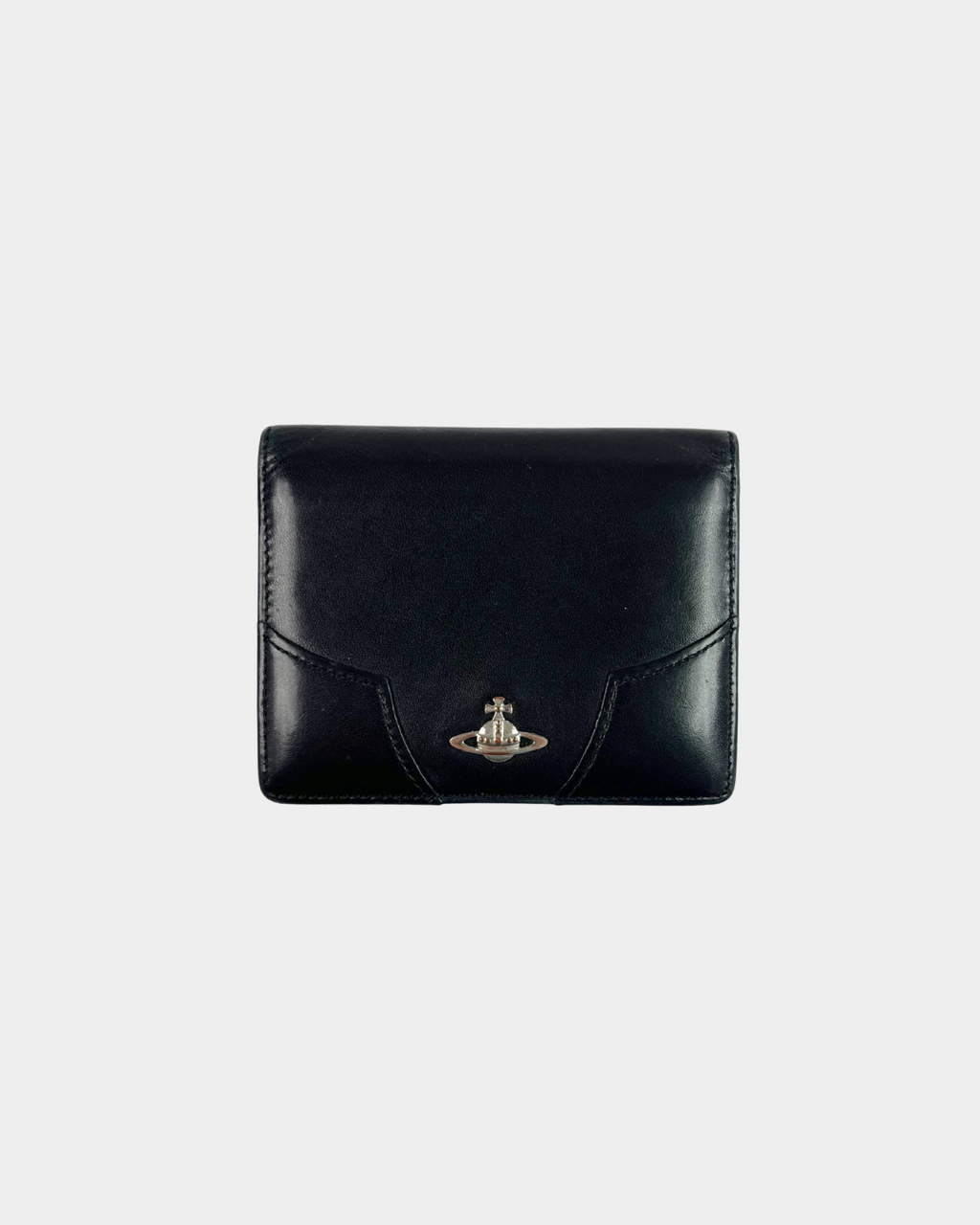 Vivienne Westwood Black Leather Card Case