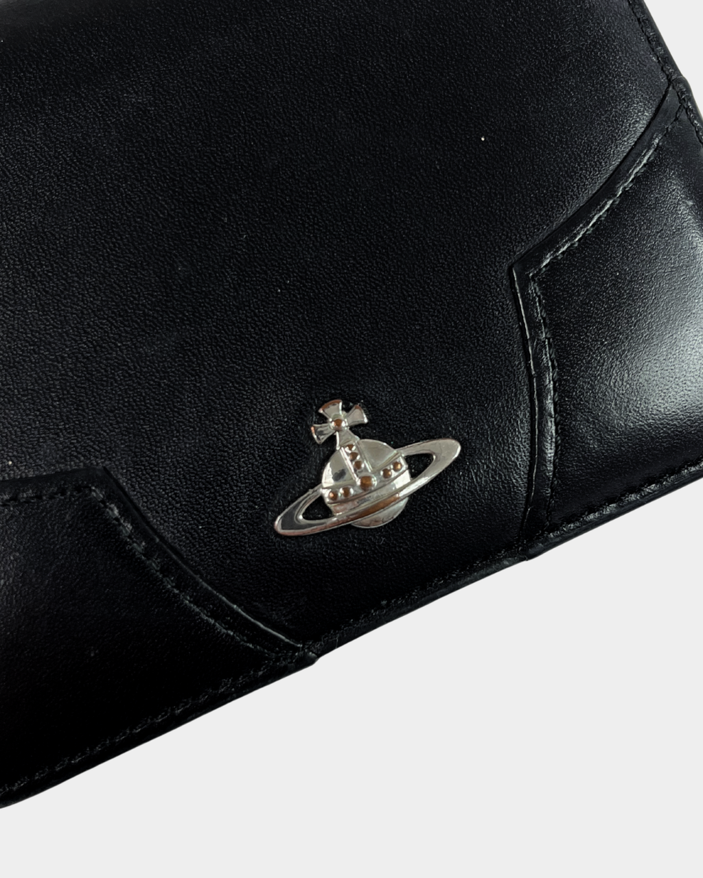 Vivienne Westwood Black Leather Card Case