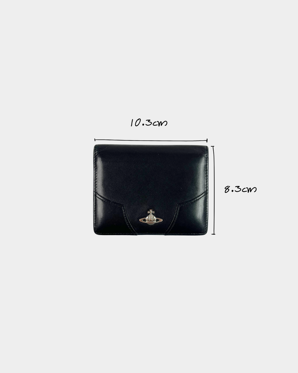 Vivienne Westwood Black Leather Card Case
