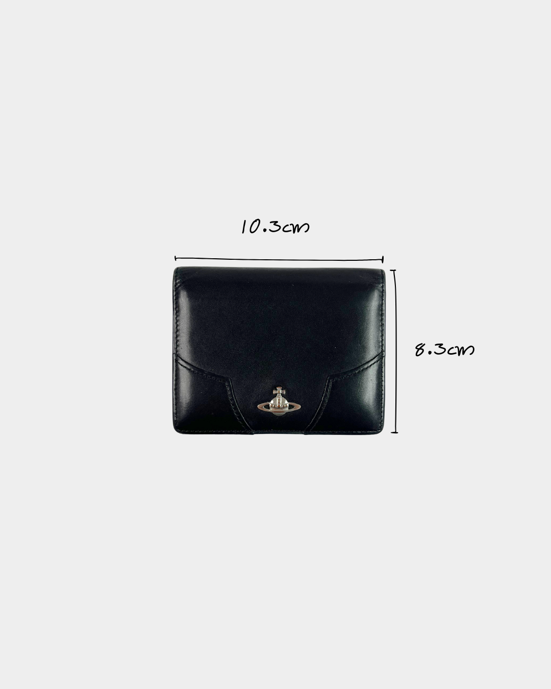 Vivienne Westwood Black Leather Card Case