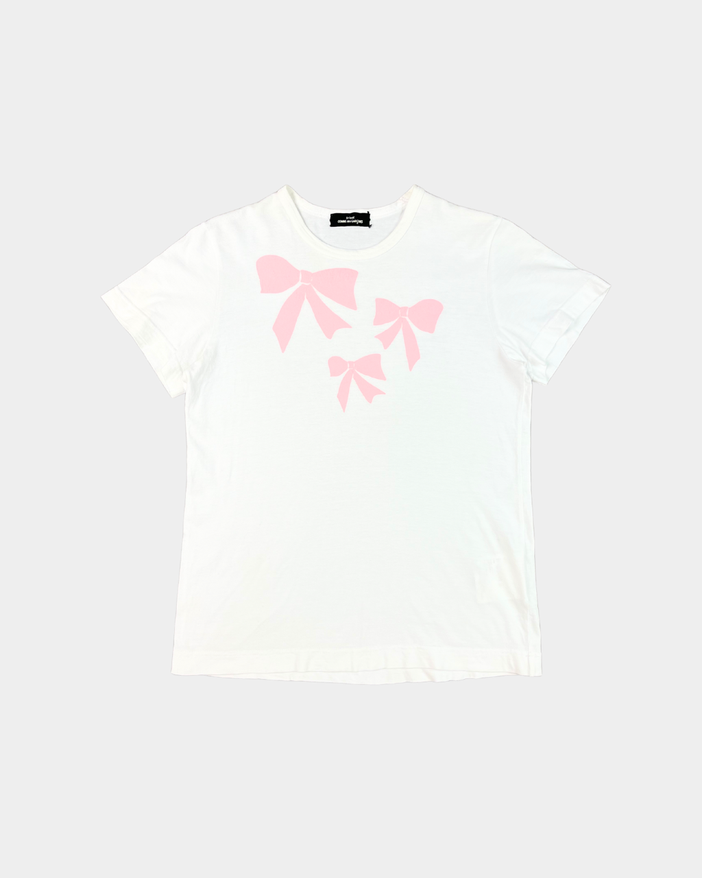 tricot COMME des GARÇONS Shirt Pink Bows T-Shirt